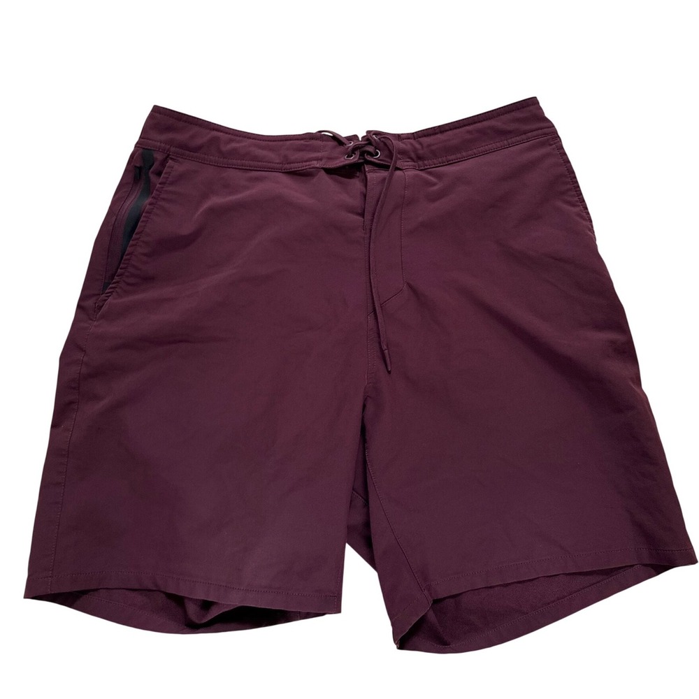 Ten Thousand Mens Foundation Short XL 7 Inseam Maroon Burgundy Athletic Training